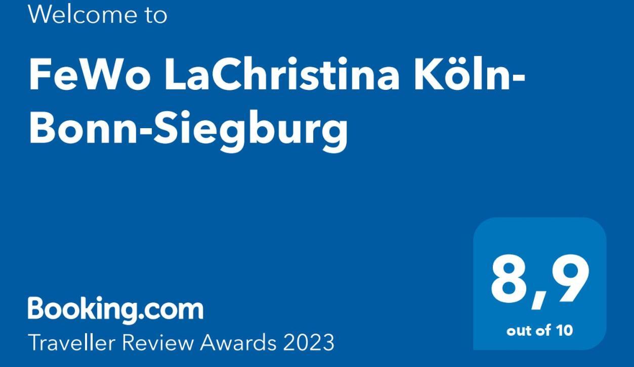 FeWo LaChristina Köln-Bonn-Siegburg Troisdorf Exterior foto